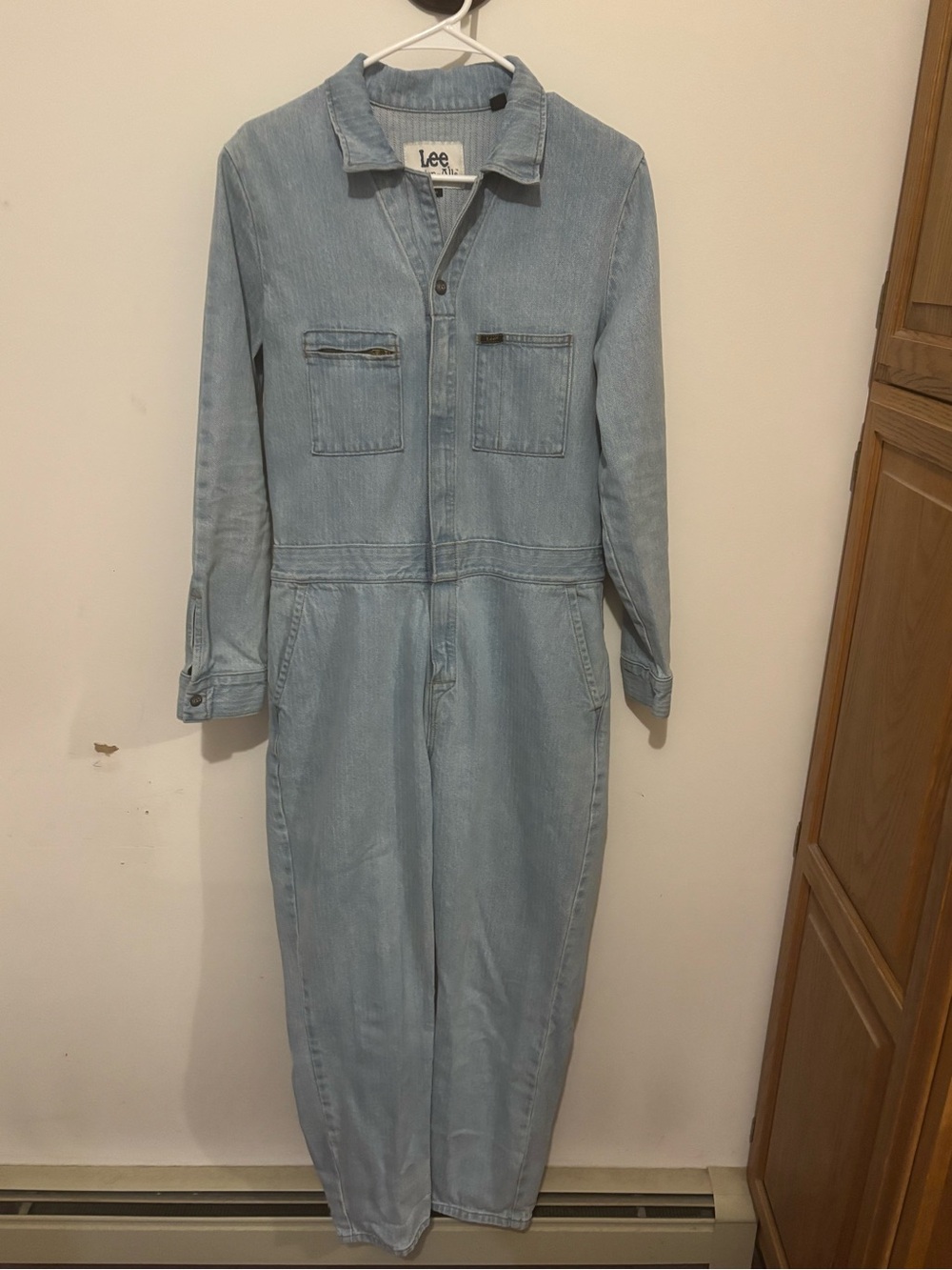 Lee Light Wash Denim Jumpsuit